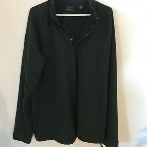 EUC GREG NORMAN GREEN LONG SLEEVE PULLOVER